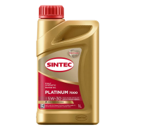 Масло моторное sintec platinum 7000 5w-30 a3/b4 синтетика 1л