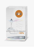 Лампа галогенная 12v 27w pgj13 881 svs standard +30%