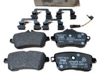 Колодки тормозные задние mercedes-benz gl x166 2012-