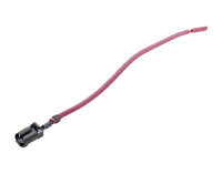 Клемма (мама) 6.3мм специальная в сборе с проводом луженая аэнк