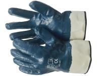 Перчатки х/б с нитриловым покрытием (манжет крага)