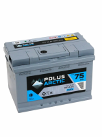 Акумулятор polus arctic обратная -+ 6ст-75.0 (80d26l) бортик