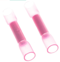 Соединительная гильза изолированная термоусаживаемая l-37 мм 0.5-1 мм2 красная  08-0718