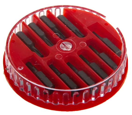 Набор бит 1/4"dr torx t7-t40 10 предметов в боксе jtc
