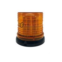 Маяк импульсный светодиод. м17(10-30v) на магните,штекер в прикуриватель  арт. тас-м17-48led