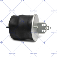 Пневморессора volvo fh fm в сборе со стаканом с кронштейном (sampa)