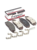 Колодки тормозные передние газель next  (4шт.) (allied nippon)