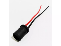 Разъем соединительный автолампы w5w (в сборе с 2-мя проводами 0.50 мм кв.)