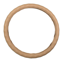 Оплетка на руль 44-46см (daf, man, mb, volvo) экокожа перфорац./пальцы бежевый (25807)