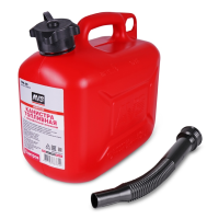 Канистра топливная пластик 5л. (красная) avs tpk-05