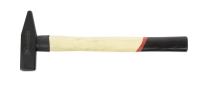 Молоток слесарный, 600 г, квадратный боек, деревянная рукоятка matrix