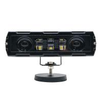 Фара светодиодная ealights spotliroadset, 22w/30w, 5 линз, 10-80v, 6000к, комплект 2шт