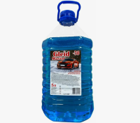 Жидкость стеклоомывающая зимняя -30°c, 5 л (gleid unlimited) синяя крышка