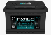 Аккумулятор пульс 60 а/ч обратная r+ 242x175x190 en500 а