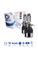 Лампа светодиодная 9006 (hb4) (компл 2шт) (c9)