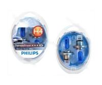 Лампа галогенная 12v h4 60/55w dimond vision 5000k (philips)   