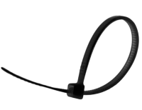 Хомут стяжка нейлон. 4.8х370 мм. черный