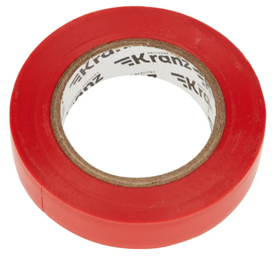 Изолента 15мм х 20м красная 