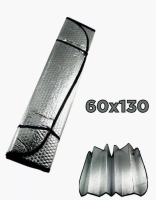 Шторка солнцезащитная складная (фольга) 60см х 130см