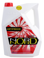 Антифриз nord high quality antifreeze готовый -40c красный 10 кг 