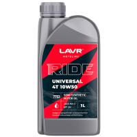 Моторное масло ride universal 4t 10w40 sm. lavr moto. 1 л