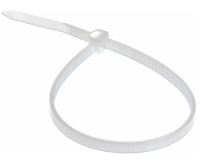 Хомут стяжка нейлон. 4.8х370 мм.белый