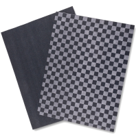 Коврики влаговпитывающие  vk-04 (50х38 см.) "клетка" 2 шт.