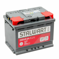 Аккумулятор stalwart drive обратная -+ 6ст-64.0