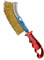 Щетка металлическая пластмассовая ручка 