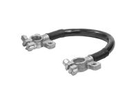 Перемычка с литыми клеммами "+" и "-" аккумуляторной батареи, сечение провода 50 кв.мм. длина 230 мм