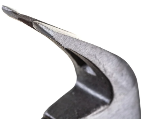 Молоток-гвоздодер''optimal'',450 г,боек c магнитом,фибергласовая обрезиненная рукоятка matrix