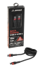 Дата-кабель type c - type c (1.2м, 3a, 60w) быстрая зарядка, в оплетке arnezi 