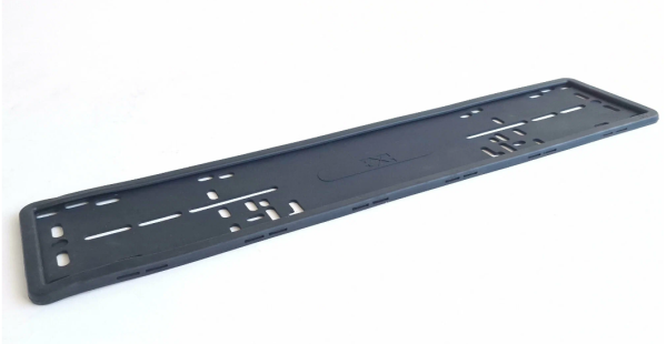 Рамка под номерной знак 58х32х18 (силиконовая)