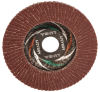 Круг лепестковый торцевой 125х22мм а60 тип 41 (лужский аз)
