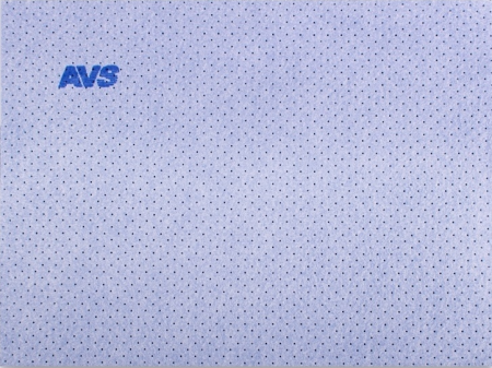 Искусственная замша с перфорацией avs bch-3040 (30*40 см) (голубая)