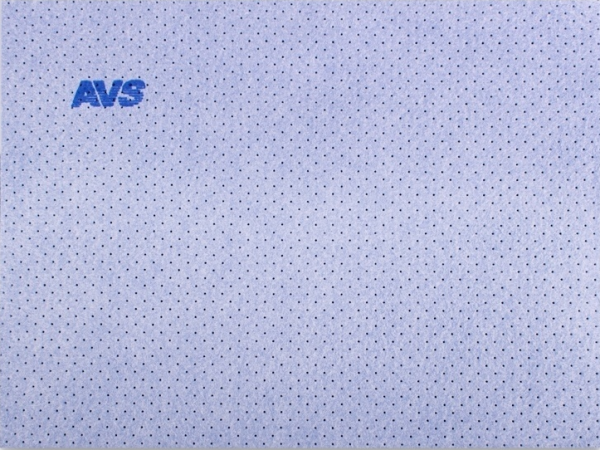 Искусственная замша с перфорацией avs bch-3040 (30*40 см) (голубая)