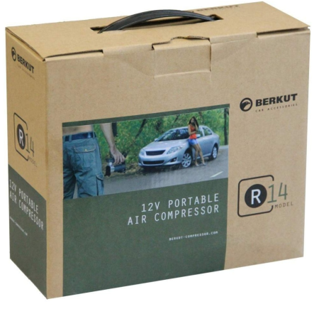 Компрессор автомобильный berkut 40 л/мин