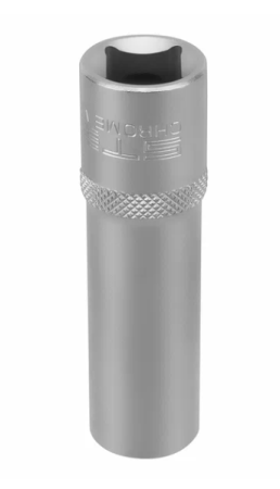 Головка торцевая удлиненная, 14 мм, 6-гранная, crv, под квадрат 1/2",// stels