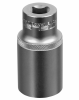 Головка торцевая удлиненная, 32 мм, 6-гранная, crv, под квадрат 1/2"// stels