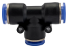 Фитинг т-образный пластик 10мм (auto-gur)