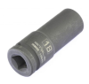Головка ударная удлиненная шестигранная, 18 мм, 1/2", crmo// stels