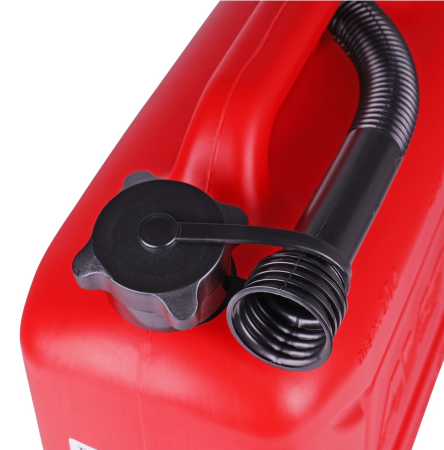 Канистра топливная пластик 10л. (красная) avs tpk-10