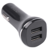 Usb автомобильное зарядное устройство avs 2 порта uc-322 (2,4а,белый)