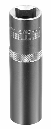 Головка торцевая удлиненная, 16 мм, 6-гранная, crv, под квадрат 1/2"// stels
