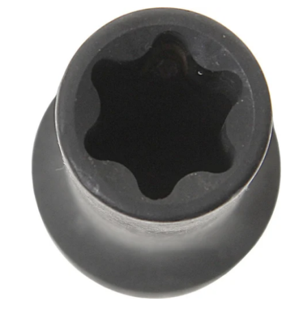 Головка торцевая глубокая ударная 6-гранная torx 3/4" х e22, длина 110мм jtc