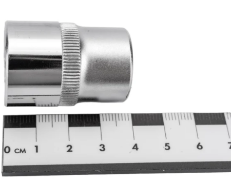 Головка торцевая 1/2" 19мм 12-ти гранная l=38мм jtc
