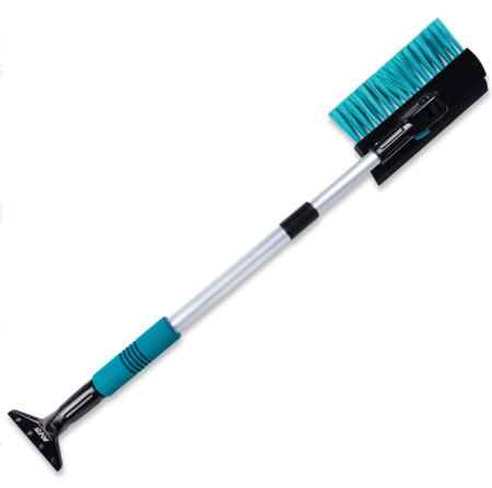 Щётка-скребок avs sb-6315 (скребок, водосгон, мягкая ручка, телескопическая (64-92 см)