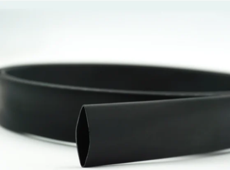 Трубка термоусаживаемая клеевая ттэк 12/4 черная (1 м)  (мемотерм-мм)