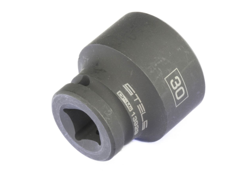 Головка ударная шестигранная, 30 мм, 1/2", crmo// stels