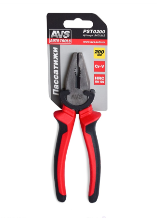 Пассатижи 200 мм avs pst0200